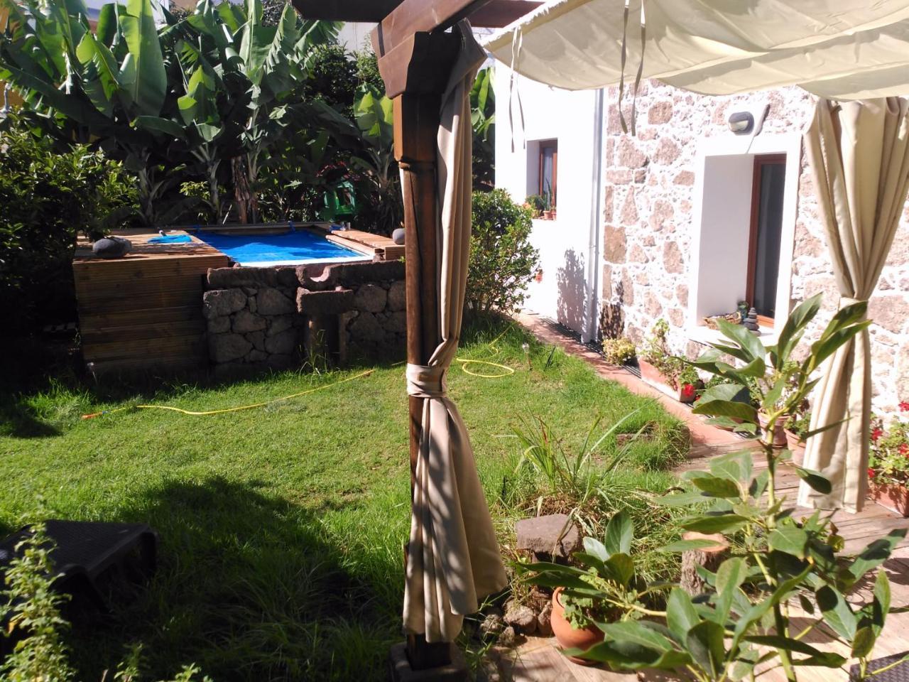Santa Maria de Guia de Gran Canaria Villa Canaria Piscina Jacuzzi Jardin מראה חיצוני תמונה