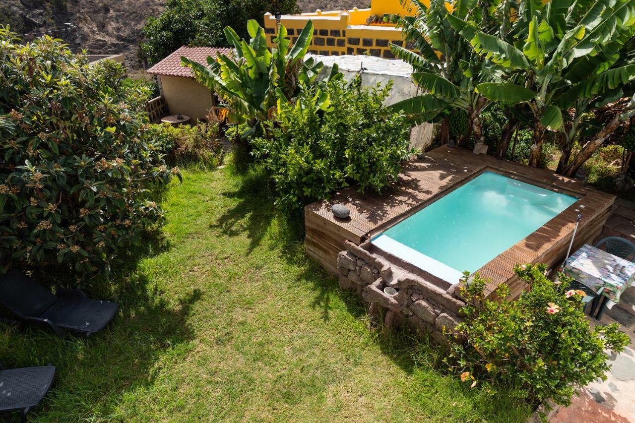 Santa Maria de Guia de Gran Canaria Villa Canaria Piscina Jacuzzi Jardin מראה חיצוני תמונה