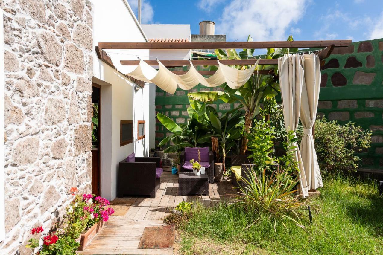 Santa Maria de Guia de Gran Canaria Villa Canaria Piscina Jacuzzi Jardin מראה חיצוני תמונה